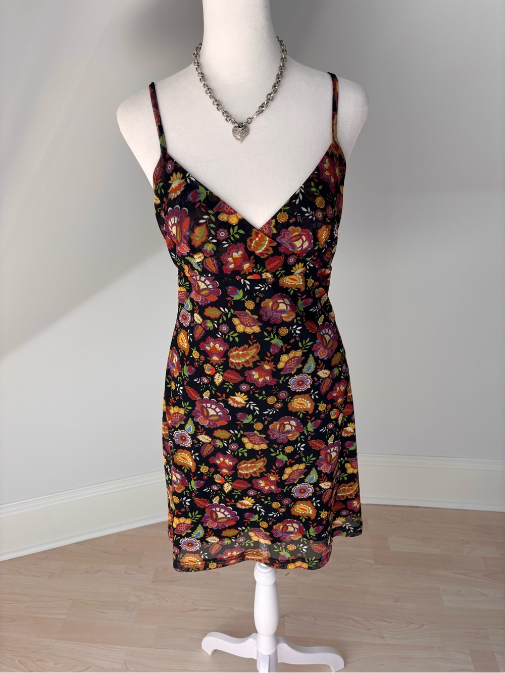Double XX Floral Mesh Dress 🌼